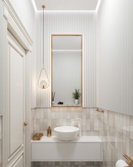 Stylische Raumgestaltung mit 3D Paneel