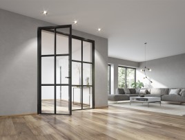 Stahl-Lofttür - Zeitloses Design