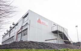 Algeco übergibt temporäres Bürogebäude mit kompletter Netzwerktechnik nach nur gut drei Wochen