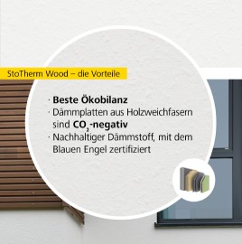 WDVS mit gutem CO2-Fußabdruck