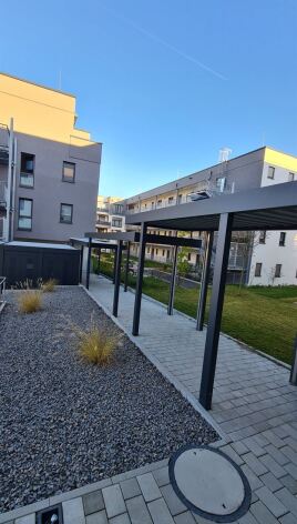 Laubengang für Seniorenheim