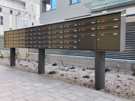JU Freistehende Briefkastenanlage