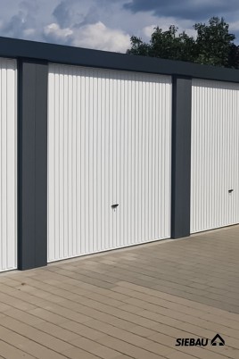Reihenanlage mit 3 Garagen