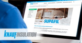SUPAFIL® Einblasdämmstoffe - neue Website