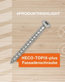 HECO-TOPIX-plus Fassadenschraube