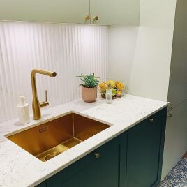 Wandverkleidung mit 3D Paneelen