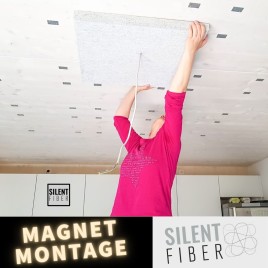 Einfache Montage an der Decke