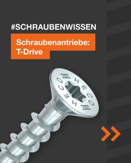 Schraubenantriebe: T-Drive