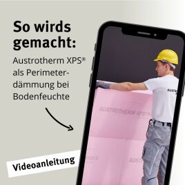 Perimeterdämmung bei Bodenfeuchte