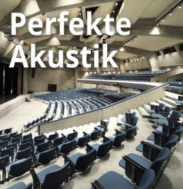 Perfekte Akustik für Veranstaltungshallen