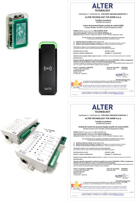 Zertifizierungen nach EN 60839 und EN 50131