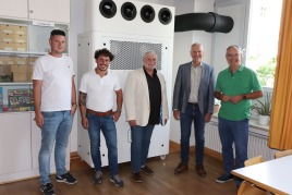 " Lüftungsanlage der air-cube-Reihe, die gleich mehrere Vorteile vereinen"