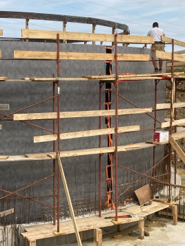 Verbesserung der Betonoberfläche für Hochbehälter