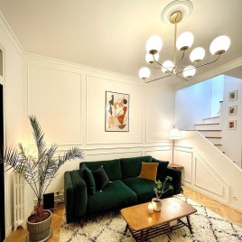 Elegante, klassisches Wanddesign