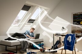 Immer frische Luft - unabhängig vom Wetter mit VELUX