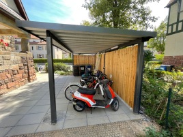 Fahrradunterstand für Mietobjekte