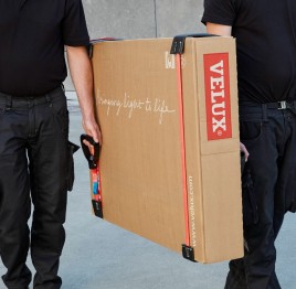Auf VELUX können Sie bauen - Tragegurt