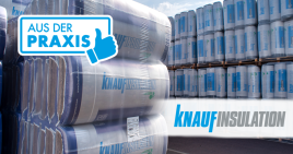 Dämmstoffe in Herbst und Winter richtig lagern