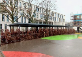 Kubus Fahrradüberdachung