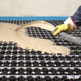 Uponor Minitec - die Flächenheizung für die energetische Sanierung