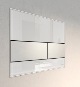 WC-Betätigungsplatte TECEsquare Glas