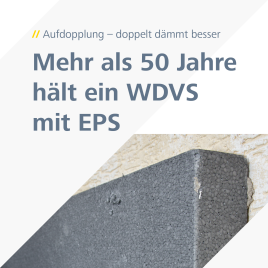 Aufdopplung - doppelt dämmt besser