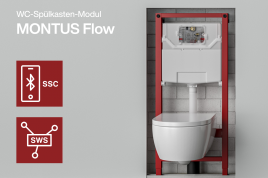 WC-Spülkasten-Modul für Stagnationsspülungen