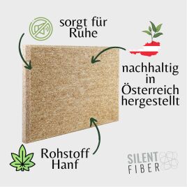 🌱🌱🌱 Nachhaltige Naturfasern sorgen für 🔇🔇🔇Ruhe