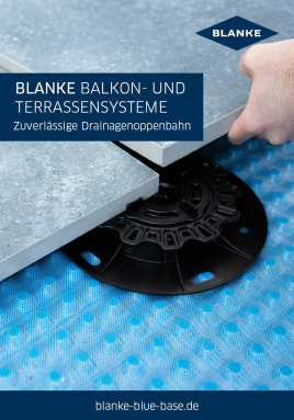 Balkon- und Terrassensysteme in loser Verlegung oder Dünnbettverlegung