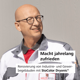 Rundum zufrieden mit der StoColor Dryonic® Familie 😇