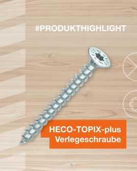 HECO-TOPIX-plus Verlegeschraube