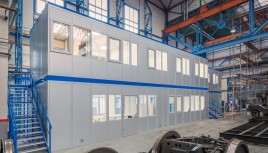 Realisierung von Hallenbüros im DB-Instandhaltungsstandort in Dessau