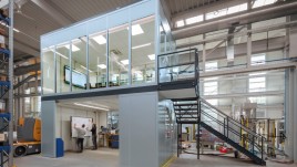Vielseitige Nutzbarkeit des Raum-im-Raum Systems