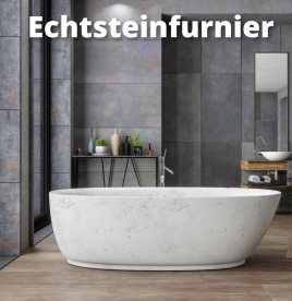Das echte Steinfurnier mit der spaltrauen Haptik