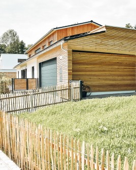 Haus in Brettsperrholzbauweise