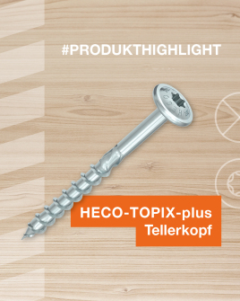 HECO-TOPIX-plus Tellerkopfschraube