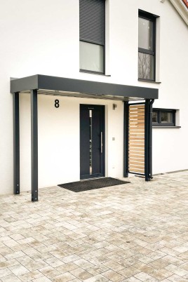 Zerstörungsfrei an Fassade anbinden