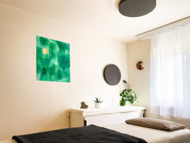 Runde Sache | Ruhe mit runden Akustikplatten