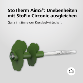 StoTherm AimS®:  Unebenheiten bei der WDVS-Montage ausgleichen ⚖️