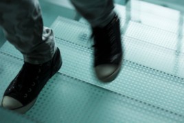 Statik für begehbares Glas