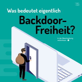 Backdoor-Freiheit bei OctoGate! Was bedeutet das eigentlich?