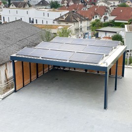 Carportdach für Photovoltaik nutzen