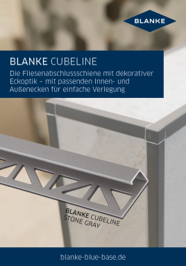 Stilvolle und geschütze Fliesenkanten mit BLANKE CUBELINE NEW YORK EDITION