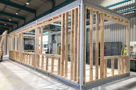 Zukunftsträchtige Bauweise durch Holz-Hybrid