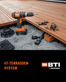 Das BTI 4T-Terrassensystem