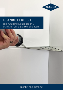 Duschablage BLANKE ECKBERT in 3 einfachen Schritten einbauen 📐