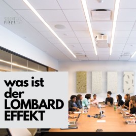 Was ist der Lombard-Effekt?