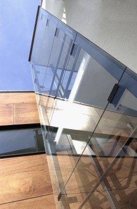 Transparentes Treppenhaus ☀
