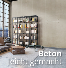 Gestaltungsfreiheit mit Beton