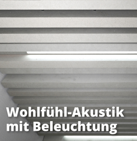 Kombination mit Flächenbeleuchtung und LED Stripes
